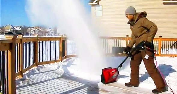 souffleuses à neiges électriques